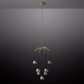 Dimple Round Chandelier 36 - YhLamps